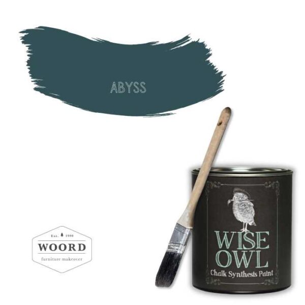 Οικολογικό χρώμα κιμωλίας με άργιλο – Teal Green | Abyss – Wise Owl Paint