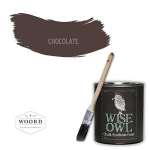 Οικολογικό χρώμα κιμωλίας με άργιλο - Dark Brown | Chocolate – Wise Owl Paint