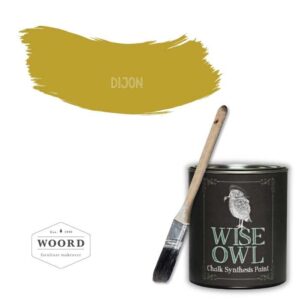 Οικολογικό χρώμα κιμωλίας με άργιλο - Mustard Yellow | Dijon – Wise Owl Paint