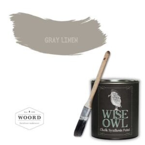Οικολογικό χρώμα κιμωλίας με άργιλο – Warm Gray | Gray Linen – Wise Owl Paint