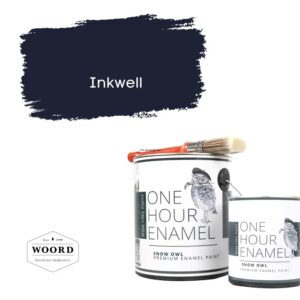 Ακρυλικό σμάλτο νερού ταχείας στέγνωσης με ενσωματωμένο βερνίκι – Dark Blue | Inkwell – Wise Owl Paint