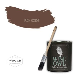 Οικολογικό χρώμα κιμωλίας με άργιλο - Rust Brown | Iron Oxide – Wise Owl Paint