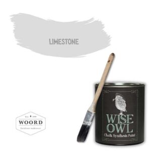 Οικολογικό χρώμα κιμωλίας με άργιλο - Light Gray | Limestone – Wise Owl Paint