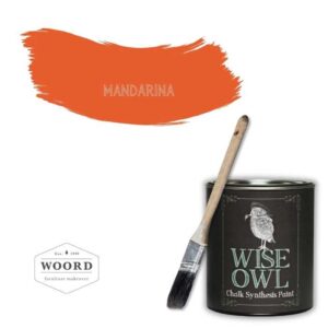 Οικολογικό χρώμα κιμωλίας με άργιλο - Orange | Mandarina – Wise Owl Paint