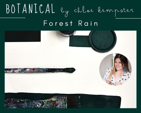Οικολογικό χρώμα με άργιλο και κιμωλία - Forest Rain | BOTANICAL by Chloe Kempster – Daydream Apothecary Paint