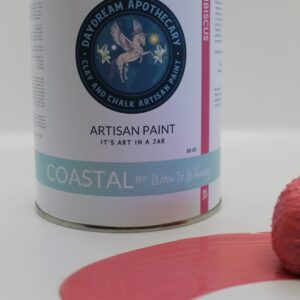 Οικολογικό χρώμα με άργιλο και κιμωλία - Hibiscus | COASTAL by Worn to Whimsy – Daydream Apothecary Paint