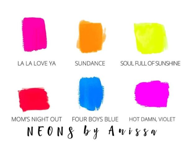 Οικολογικό χρώμα με άργιλο και κιμωλία - La La Love Ya | NEONS by Anisa – Daydream Apothecary Paint