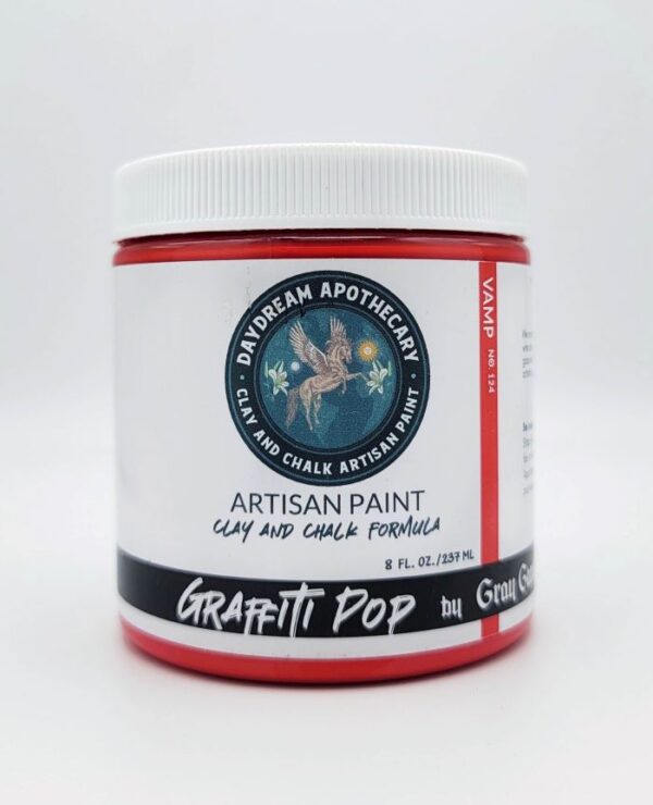 Οικολογικό χρώμα με άργιλο και κιμωλία - Vamp | Graffiti Pop by Gray Gardens Design – Daydream Apothecary Paint