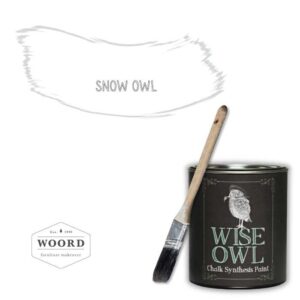Οικολογικό χρώμα κιμωλίας με άργιλο - White | Snow Owl – Wise Owl Paint