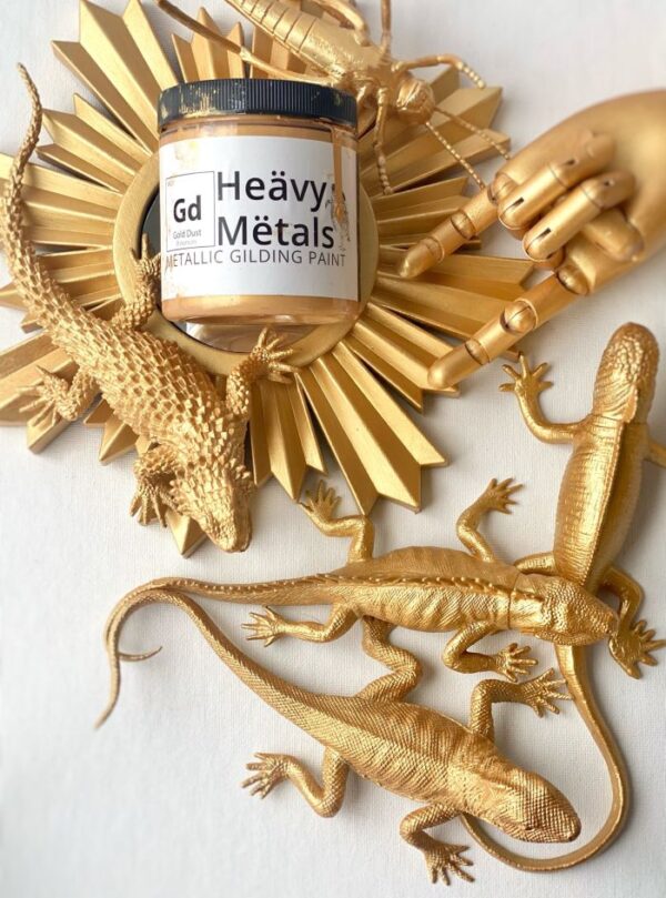 Μεταλλικό Χρώμα I Heavy Metals Metallic Gilding Paint I Wise Owl Paint