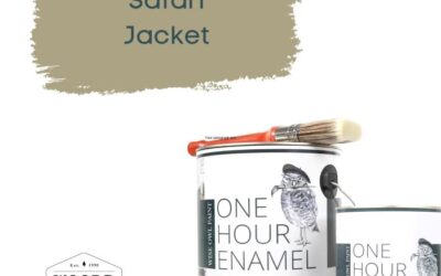 “ΝΕΟ” Ακρυλικό σμάλτο νερού ταχείας στέγνωσης με ενσωματωμένο βερνίκι – Tan Khaki  | Safari Jacket – Wise Owl Paint