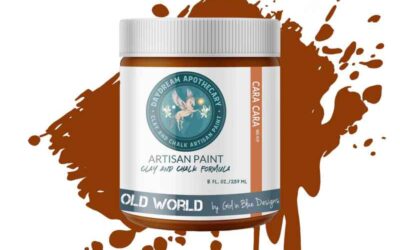 “NEW” Ecological paint with clay and chalk – Cara Cara | Old World by Girl In Blue Designs– Daydream Apothecary Paint