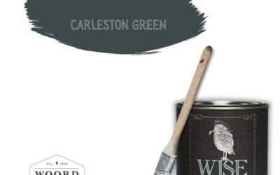 Ecological chalk paint with clay – Black Green | CHARLESTON GREEN – Wise Owl Paint