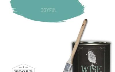 Ecological chalk paint with clay – Turquoise| JOYFUL – Wise Owl Paint