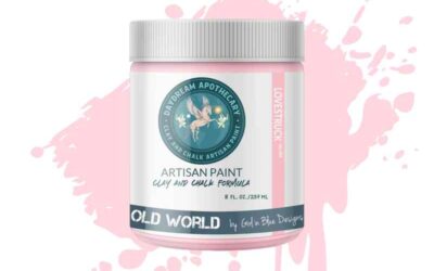 “NEW” Eco-friendly clay and chalk paint – Love Struck | Old World by Girl In Blue Designs– Daydream Apothecary Paint