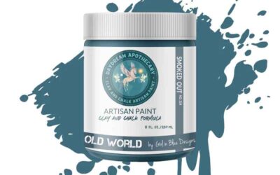 “NEW” Eco-friendly clay and chalk paint – Smoked Out | Old World by Girl In Blue Designs– Daydream Apothecary Paint